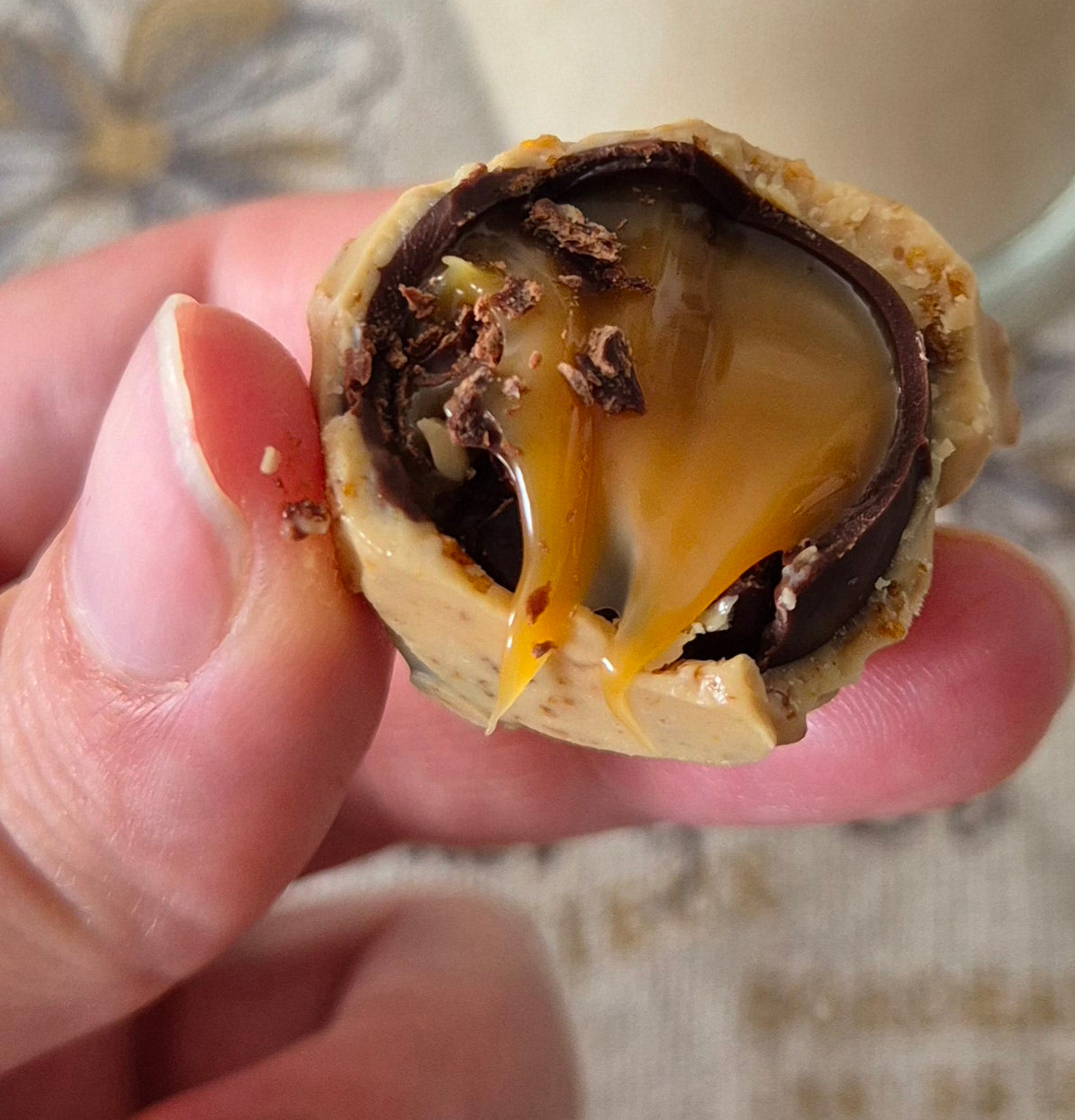 Caixa 8 Trufas recheadas cremosas e crocantes