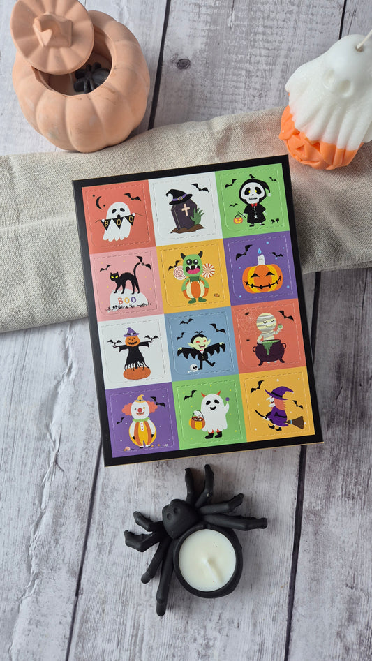 Caixa surpresa de 12 chocolates Halloween