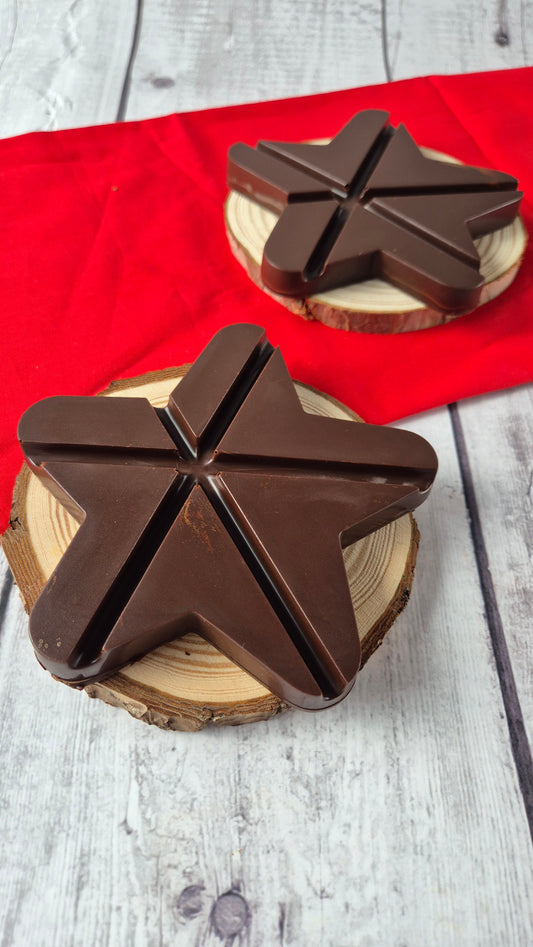 Tablete Estrela de Natal Peanut Caramel