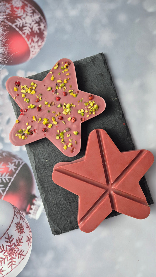 Estrela de Natal Ruby twist