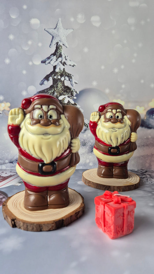 Pai Natal em chocolate