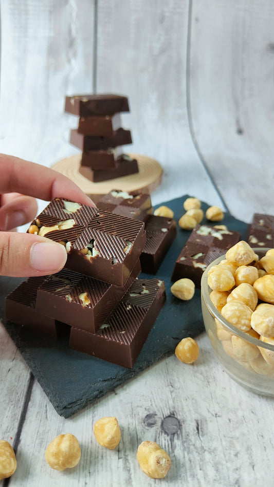 Mini tablete negro Nuts com cartão de Natal