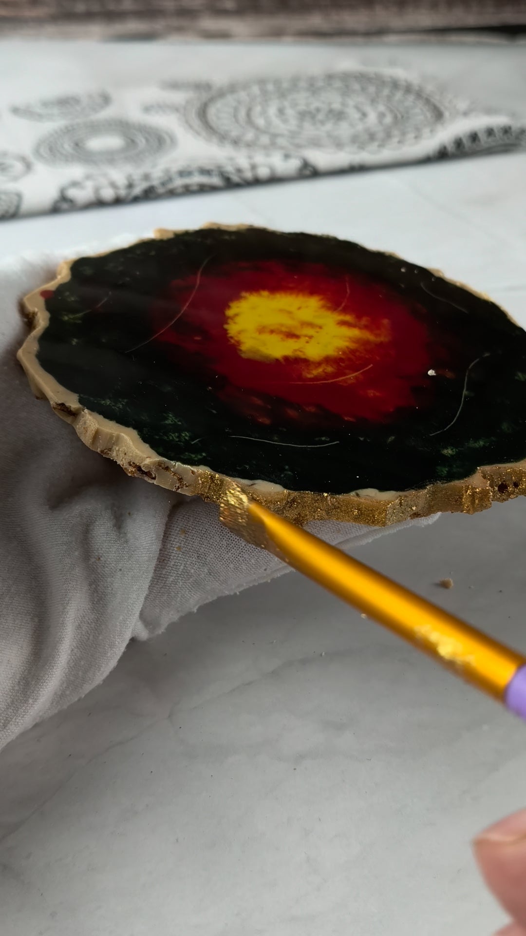 Ágata Celebrar Portugal pintado à mão