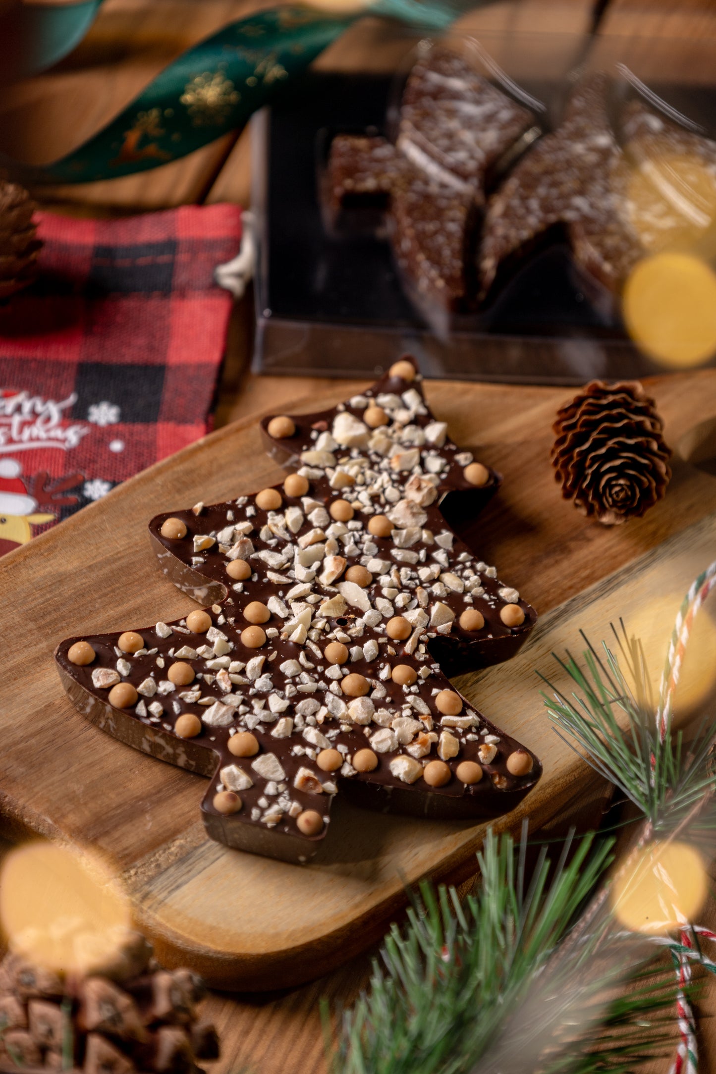 Tablete MINI Árvore de Natal negro Nuts