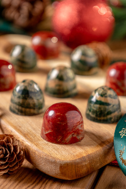 Caixa 2 bombons recheados pintados à mão